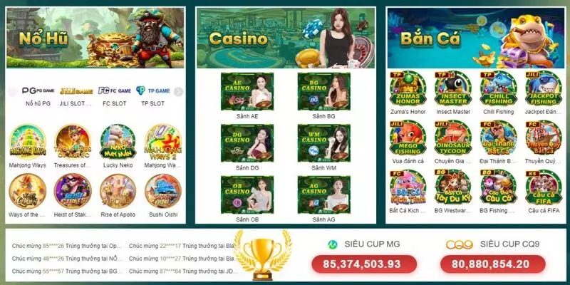 Thể loại trò chơi mà K8cc đã mang lại