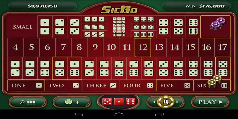 Cách chơi cơ bản của sic bo